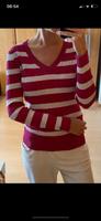 Tommy Hilfiger Pullover weiß pink S 36 Nordrhein-Westfalen - Wesseling Vorschau