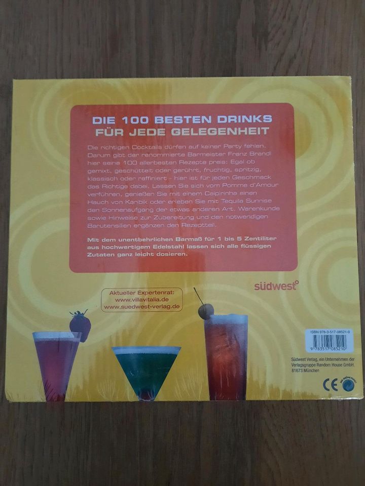 Die 100 besten Cocktails der Welt - Franz Brandl Originalverpackt in Frankfurt am Main