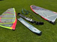 Surf Rigg Komplett Gabel, 2Segel, Mast+Verl., Trapez, Bags Kiel - Suchsdorf Vorschau