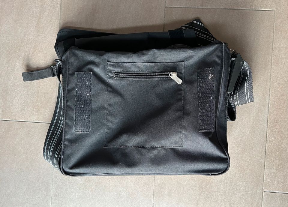 Wickeltasche Messenger Bag, Lässig, schwarz in Lachendorf