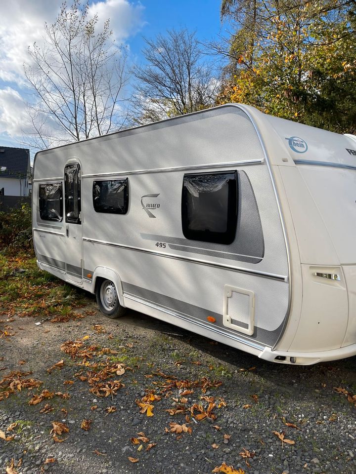 Wohnwagen Comfort mieten Fendt 495 Wohnmobil Caravan in Bad Honnef