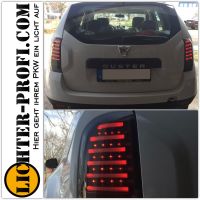LED Rückleuchten für Dacia Duster 09+ schwarz DYNAMISCHER BLINKER Hessen - Calden Vorschau