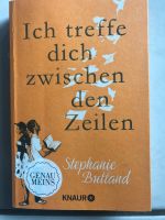 Stephanie Butland: Ich treffe dich zwischen den Zeilen Nordrhein-Westfalen - Borchen Vorschau