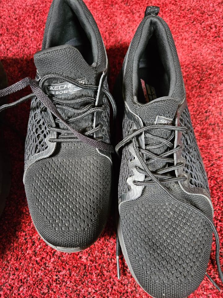 2x Skechers Damensneaker Gr.39 Schwarz 1x wie neu in Ennepetal