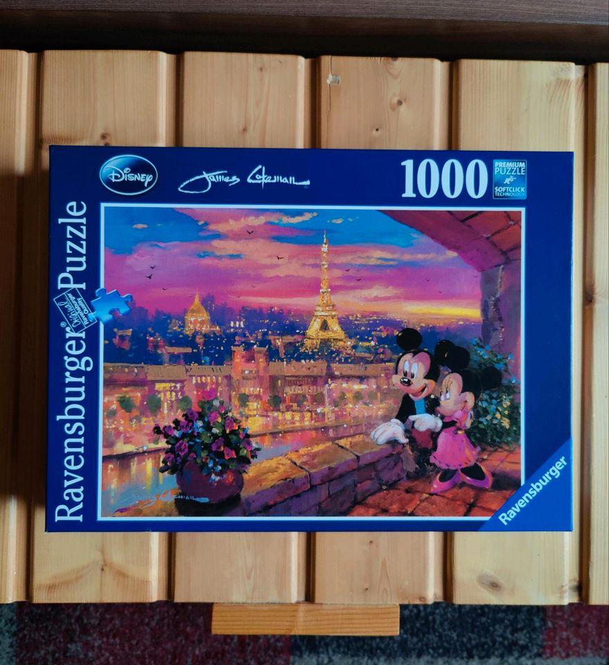 Ravensburger Puzzle Mickey Minnie Paris 1000 Teile in Pohlheim