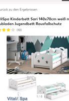 Neues kinderbett 160×80 cm weiß mit Matratze Frankfurt am Main - Niederursel Vorschau