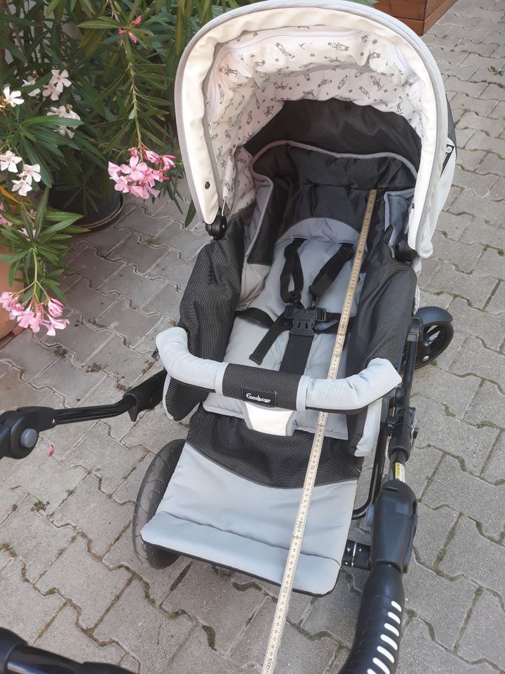 EMMALJUNGA Kombi-Kinderwagen mit viel Zubehör in Frankenthal (Pfalz)