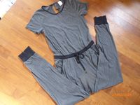 H&M - Jumpsuit Einteiler grau-schwarz Baumwolle Gr. 36 / S Baden-Württemberg - Ehrenkirchen Vorschau