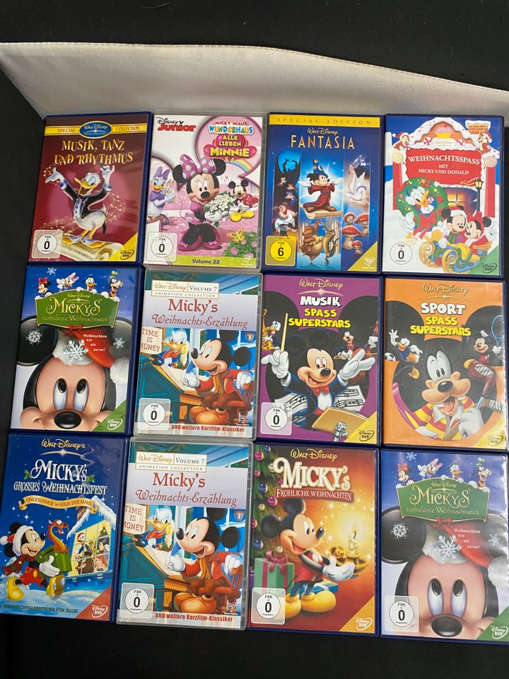 Micky Maus und Donald DVD Sammlung 12 Stück in Lüdenscheid
