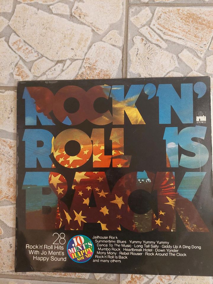 Jo Ment's Happy Sound Rock'n Roll Is Back Vinyl LP in Berlin