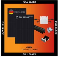 Balkonkraftwerk SCHWARZ Heimpower Duo (810 Wp) Sachsen - Arnsdorf Vorschau