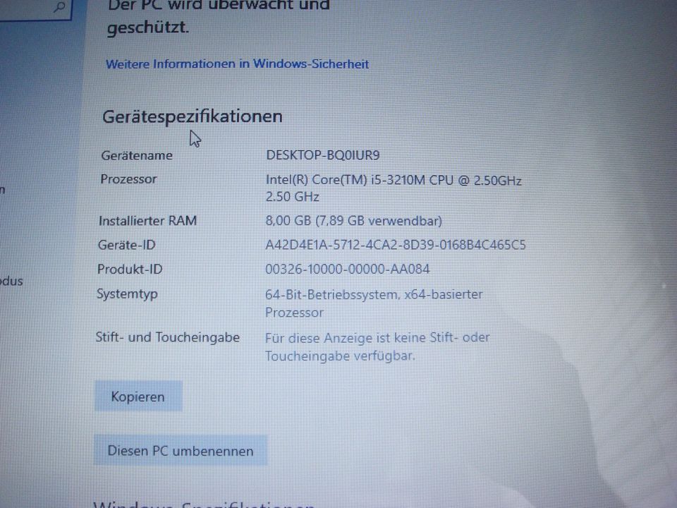 Laptop Notebook Asus K55VJ Intel i5 8gb Ram 500gb HDD in Kiel