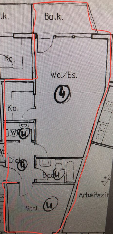 2 Zimmer Wohnung im Zentrum von Düren in Kerpen