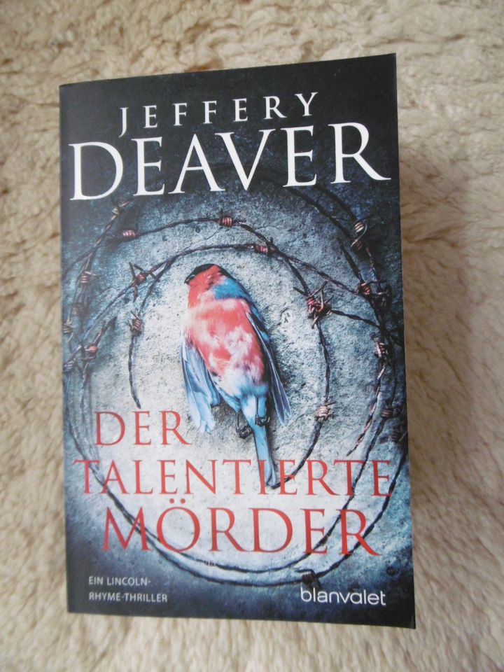 Der talentierte Mörder, Jeffery Deaver, TB,637 Seiten in Fürstenfeldbruck