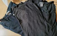 T-Shirt/ grau schwarz h&m Hannover - Nord Vorschau