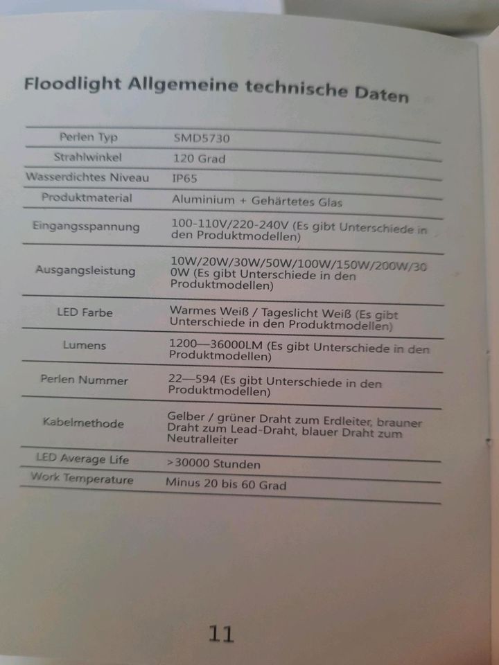 10W 2x LED-Strahler in Barsinghausen
