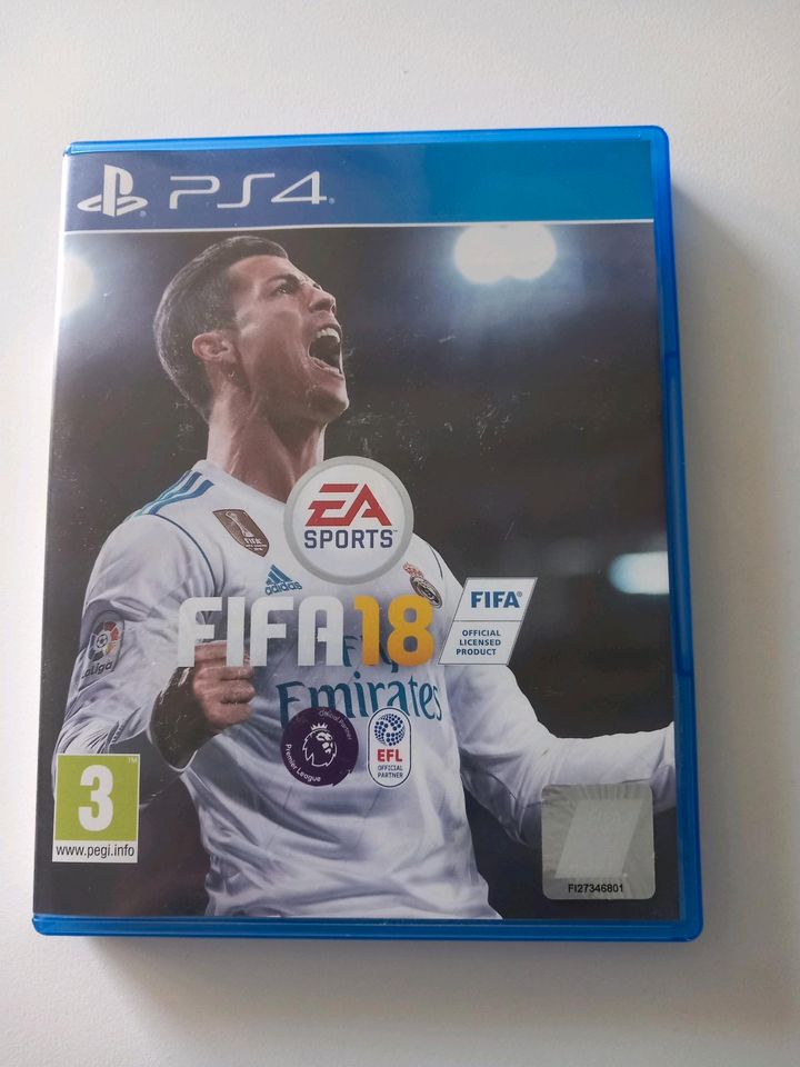 PS 4 FIFA 18  - nur Hülle in Hannover