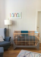 Sebra Babybett / Kinderbett braun + Holz Essen - Essen-Ruhrhalbinsel Vorschau