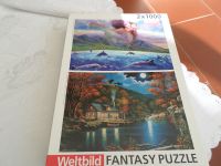 Puzzle 2 x 1000 Teile / Weltbild Brandenburg - Hosena Vorschau
