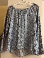 Bluse, blaues Muster, XS, kaum getragen Niedersachsen - Adendorf Vorschau