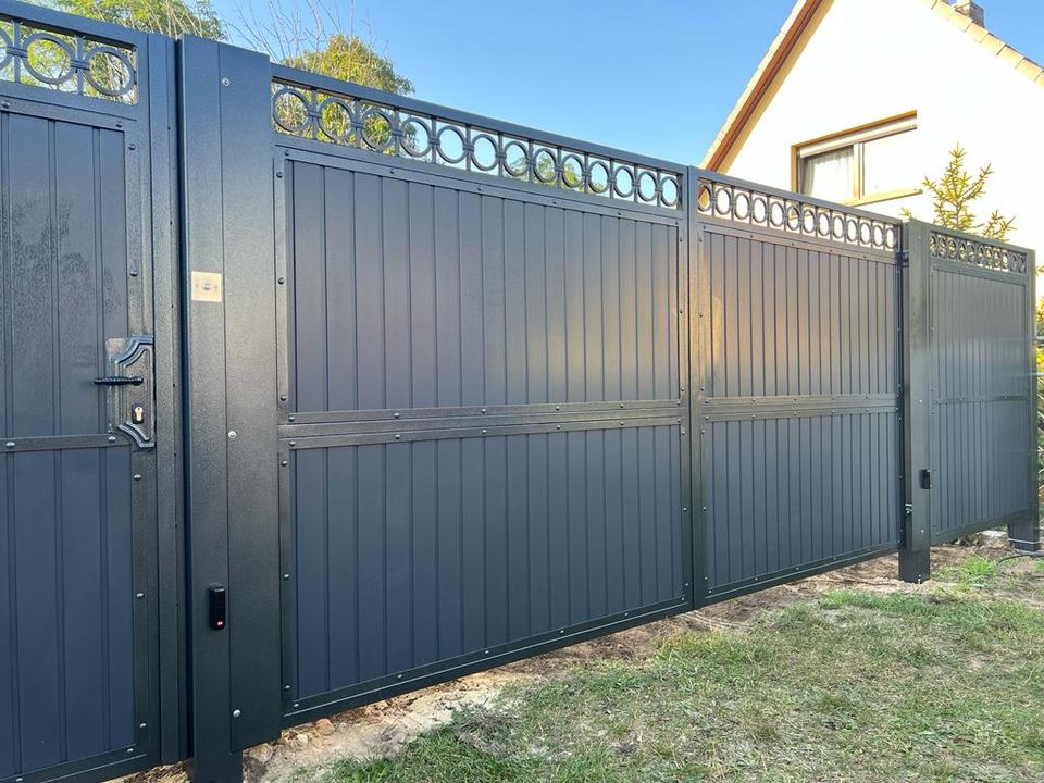 Metallzaun, Flügeltor, Schiebetor Carport, Deutschlandweit in München