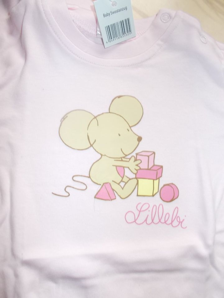 STEINBECK Baby Set LILLEBI Sweater Kombi Hose Pullover ROSA 74 80 in Nusse