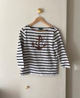 Ralph Lauren Vintage Shirt M 36 38 - Streifen Anker maritim Harburg - Hamburg Neugraben Vorschau