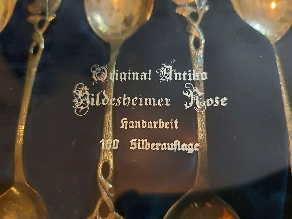 Silberbesteck Hildesheimer Rose Antiko 100 , 47 Teile in Pentenried