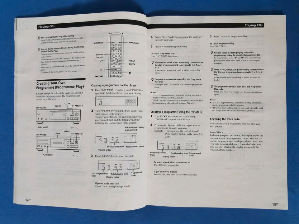 ⭐ Sony CDP-XA50ES Bedienungsanleitung in Hamm