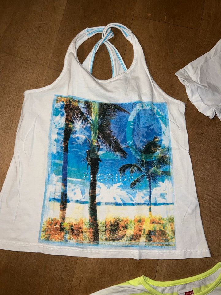 T-Shirts Sommer Beach  Gr. 122/128 Monta, Name it, Zara etc in Stadtbergen