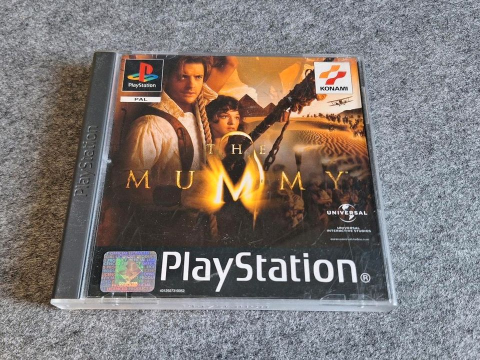 The Mummy PS1 Spiel Playstation Komplett in Adelsheim