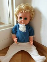Puppe - Spielzeugpuppe - blond mit blauen Augen und Wechselsachen Dresden - Blasewitz Vorschau