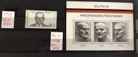 Briefmarken 1975 Postfrisch 1 Marke + 1 Block - Bundesrepublik Bayern - Wassertrüdingen Vorschau