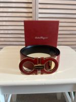 Ferragamo Gürtel 100% Original Rot Berlin - Steglitz Vorschau