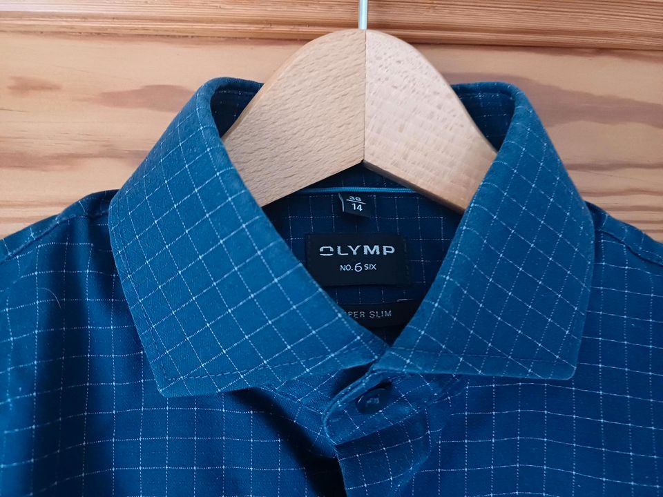 Hemd Größe 36 super slim fit Olymp in Halstenbek