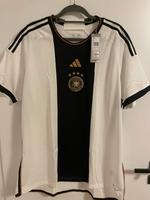 DFB Deutschland Heimtrikot 2022 Adidas HJ9606 2XL Slim Fit Neu Hessen - Florstadt Vorschau