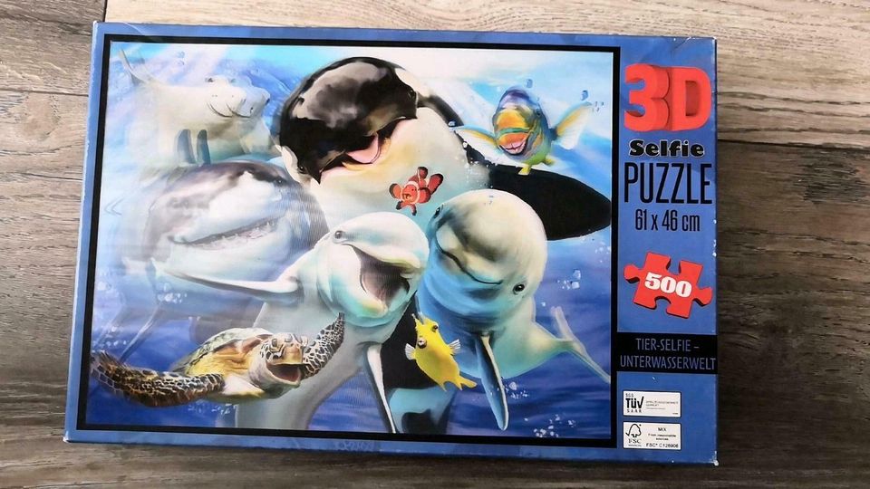 ❣️ Puzzle 3D Unterwasserwelt 500 Teile in Hanau