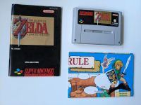 Super Nintendo Spiel Zelda mit Karte und Anleitung Bayern - Weißenburg in Bayern Vorschau