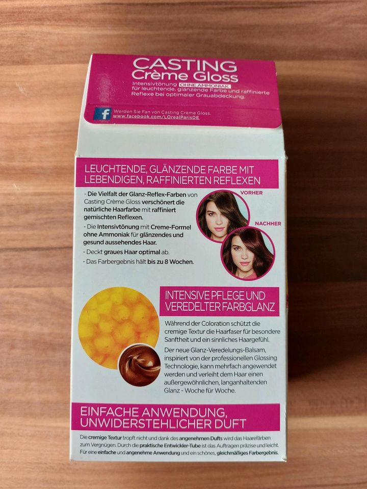 Haarfarbe L'Oréal Casting Creme Gloss 525 chocolate cherry in Schwarzenberg (Erzgebirge)