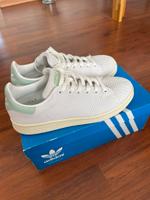 Adidas Stan Smith sneaker, Damen, weiß, türkis, Gr. 37 1/3 Bergedorf - Hamburg Lohbrügge Vorschau