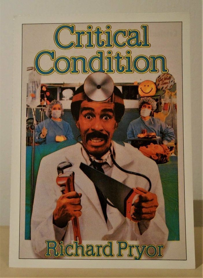 Richard Pryor- Critical Condition - Original DVD + Kinokarte 1986 in Wiesbaden
