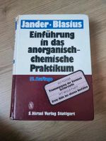 Buch anorganisch-chemisches Praktikum jander/blasius Dresden - Löbtau-Nord Vorschau