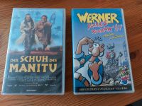 2 Filme Schuh des Manitu und Werner ...VHS. zu verschenken Sachsen - Görlitz Vorschau