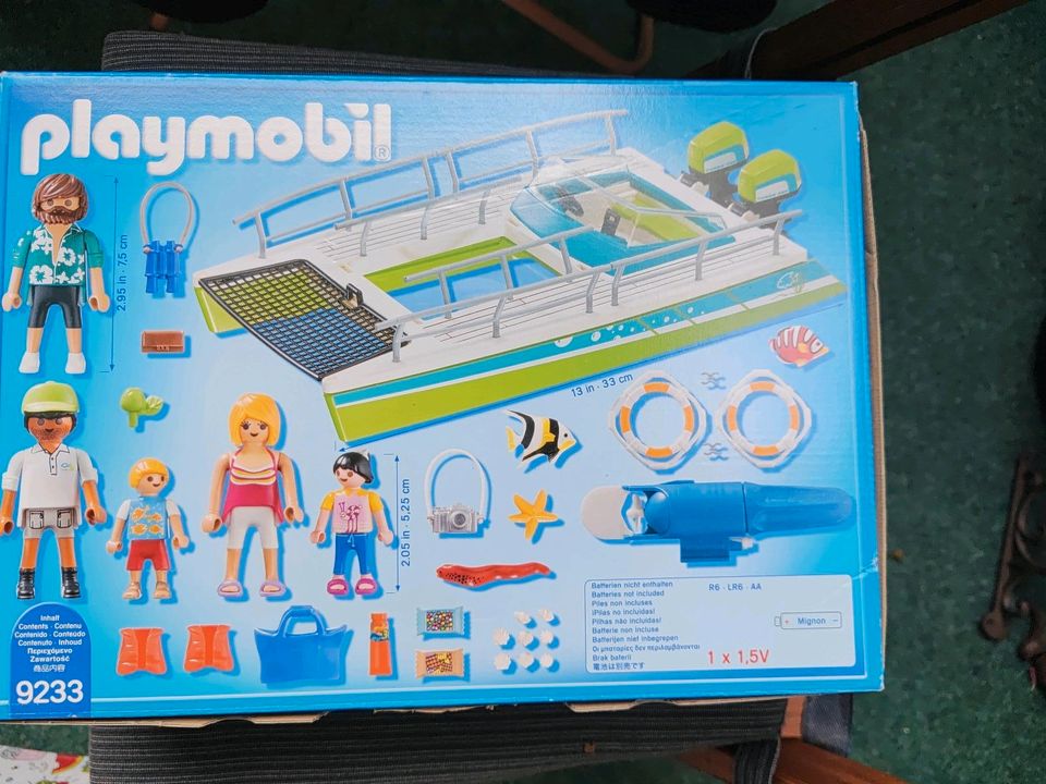 Playmobil 9233 Sports & Action Boot mit Unterwassermotor OVP in Dresden