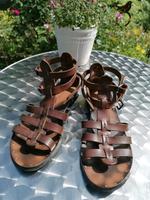 Leder-Sandalen Wandsbek - Hamburg Bramfeld Vorschau
