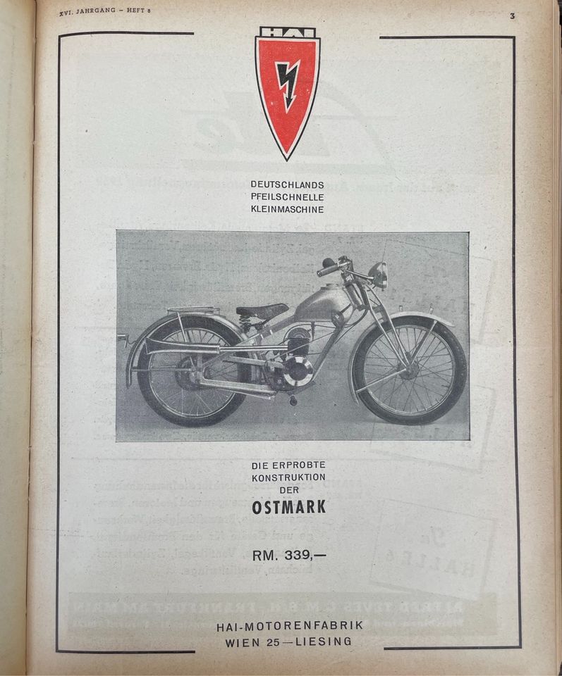 Motor und Sport 1939 • 53 Hefte • Gebundene Ausgabe • in Zirndorf