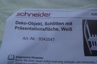 Schneider »Schlitten, Weihnachtsdeko«, mit Präsentationsfläche Hessen - Rödermark Vorschau