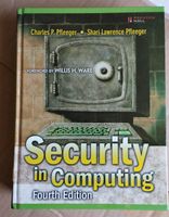 Security in Computing Fourth Edition / Pfleeger Hessen - Neukirchen Vorschau