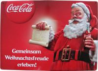 Coca Cola - Gemeinsam Weihnachtsfreude erleben - Blechschild Sachsen - Eilenburg Vorschau