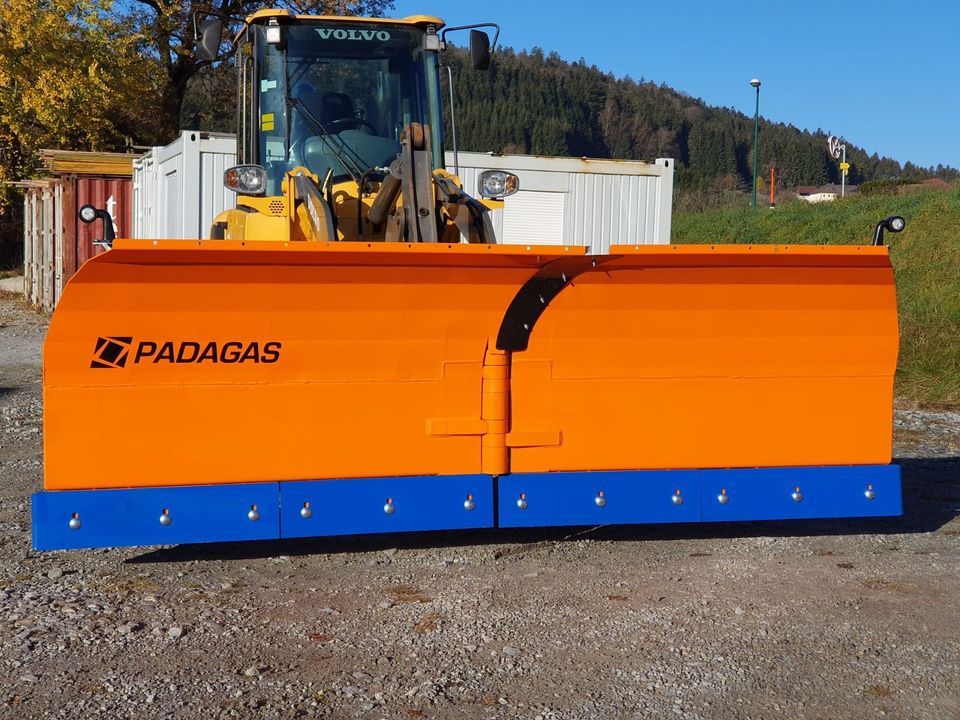 PADAGAS SSVL VARIO-Schneepflug Traktor Radlader Teleskoplader NEU in Breitenberg